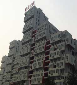 [鄭州真石漆]富士康冠達(dá)花園個性設(shè)計(jì)，只用超前單彩真石漆